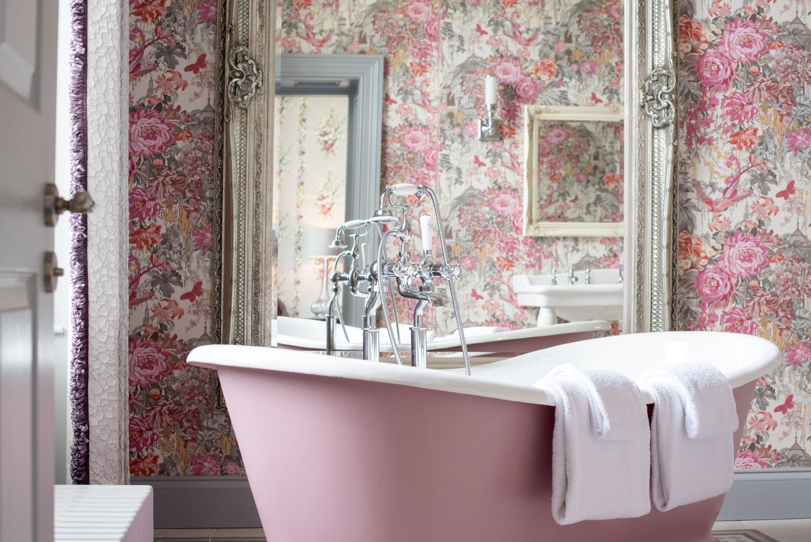 pink-bathroom-rockhill-house-best-country-house-estate-hotel-donegal