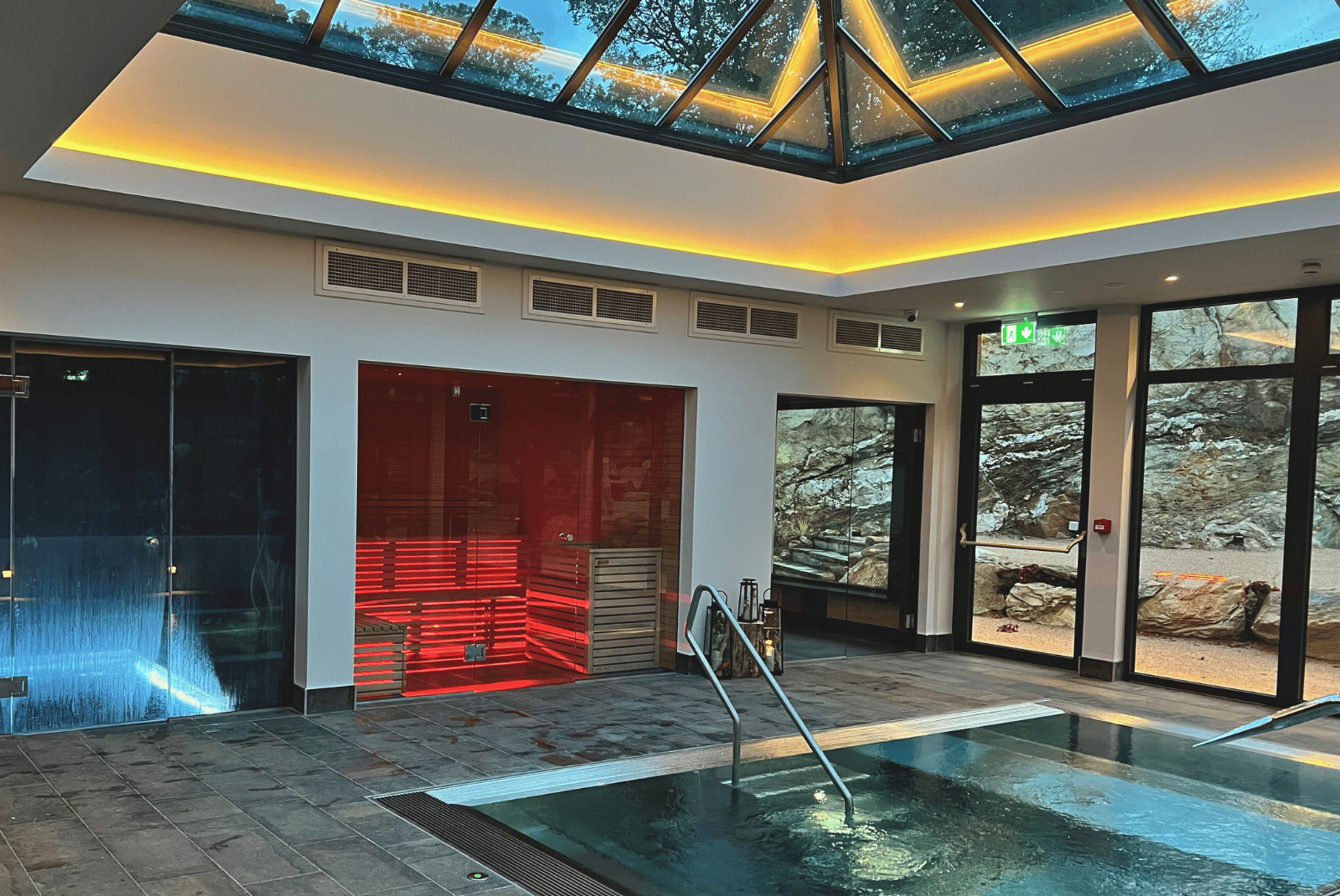The Thermotherapy Suite at The Wellhouse Spa and Wellness Center Rockhill House Estate Letterkenny County Donegal