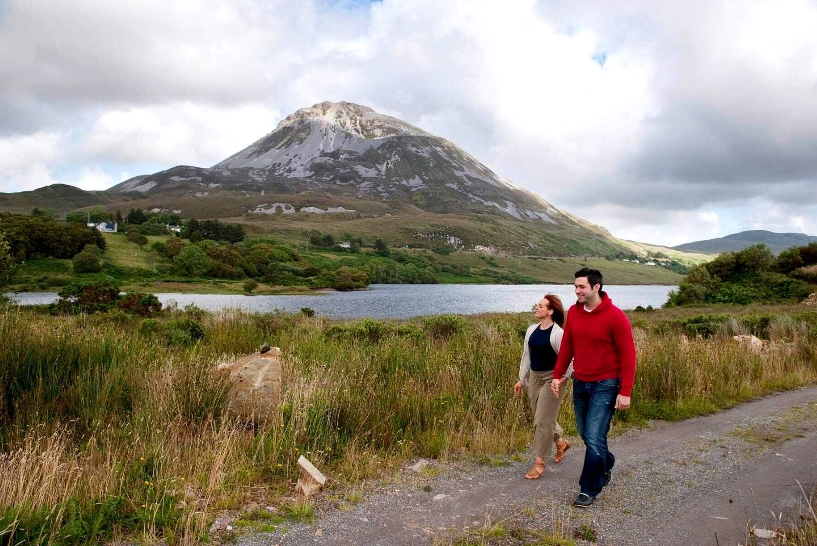 Couple walking