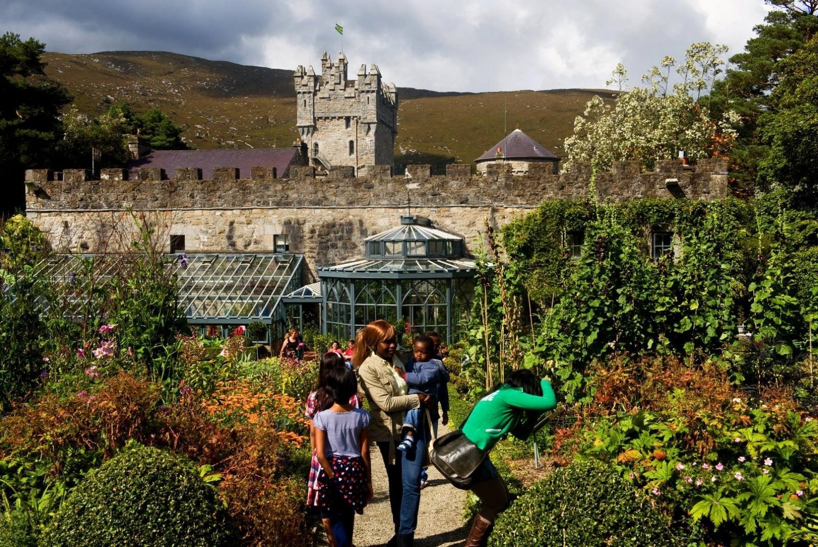 Family Group at Glenveagh National Park